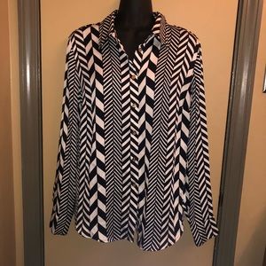 Michael Kors blouse size L